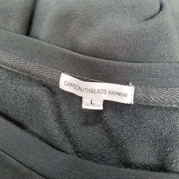 Grayson Threads Saturday Weekend Lounge Pajama TOP - Picture 6 of 6